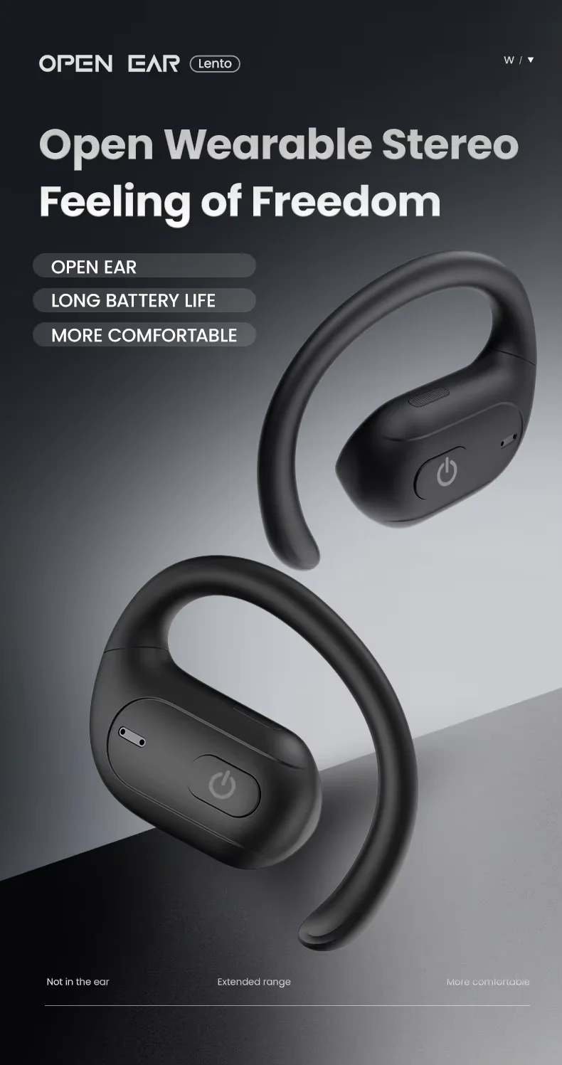 Wearable Stereo Sports Headphones