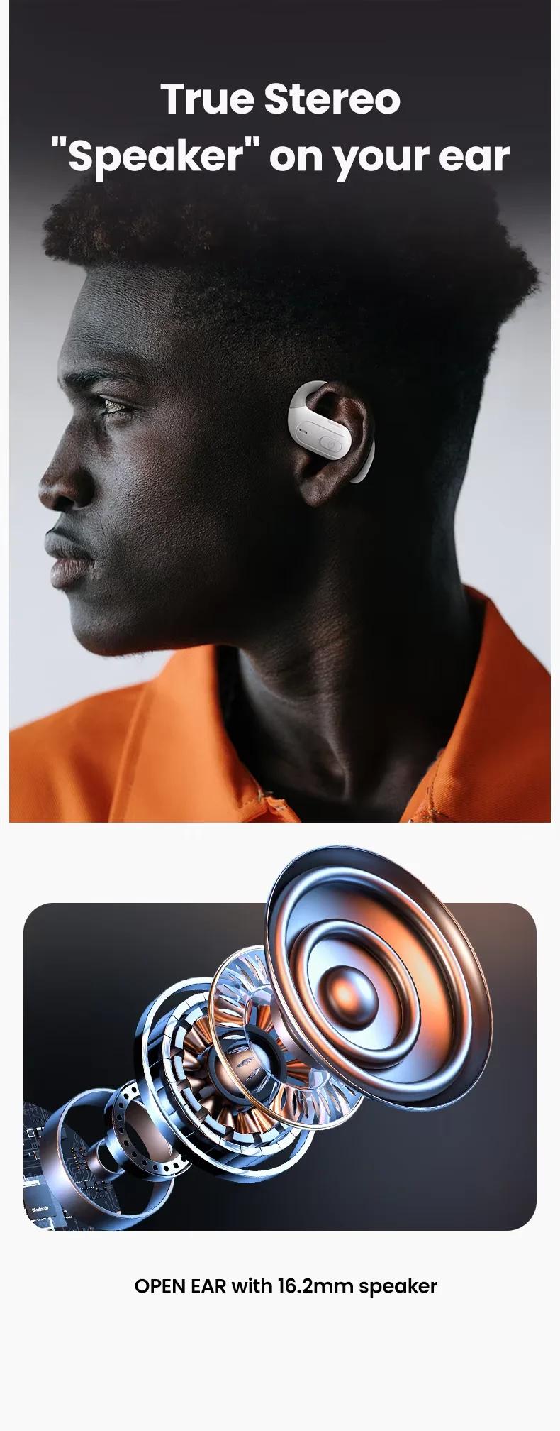 Wearable Stereo Sports Headphones