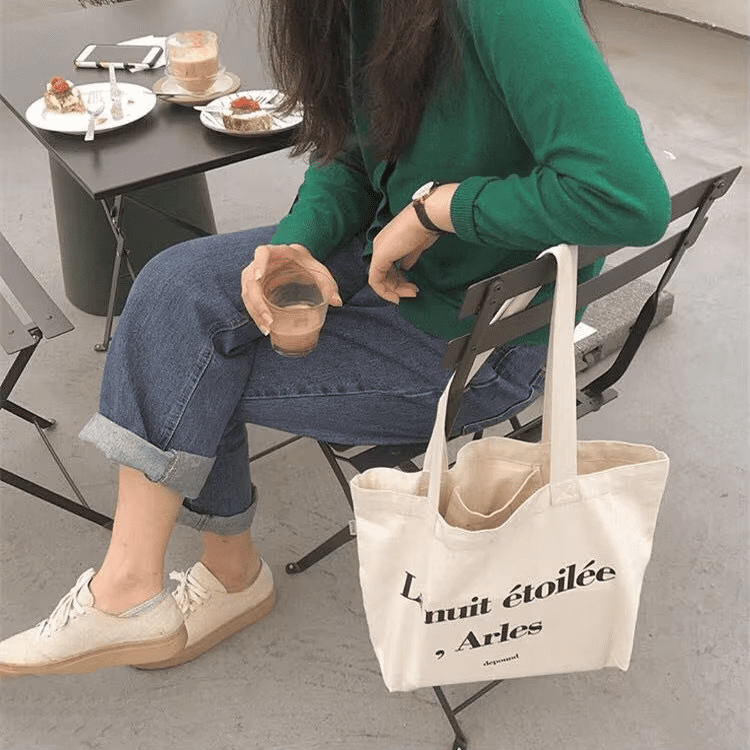 Women's Cotton Canvas Tote Bag