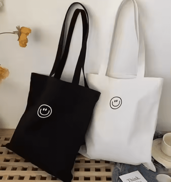 Cotton Canvas Tote Bag