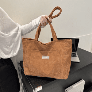 Corduroy Tote Bag