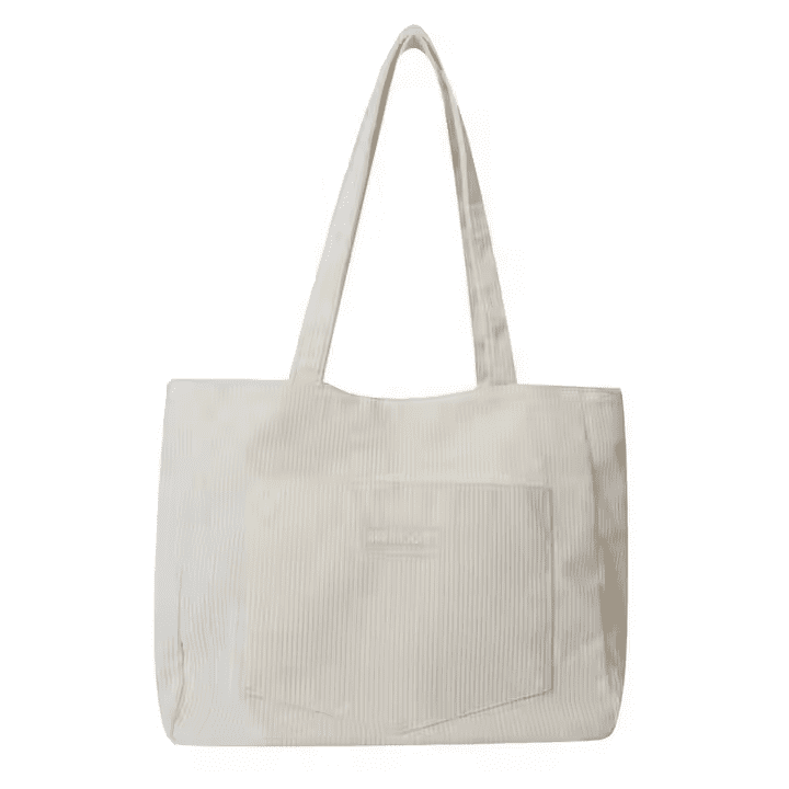 Corduroy Tote Bag