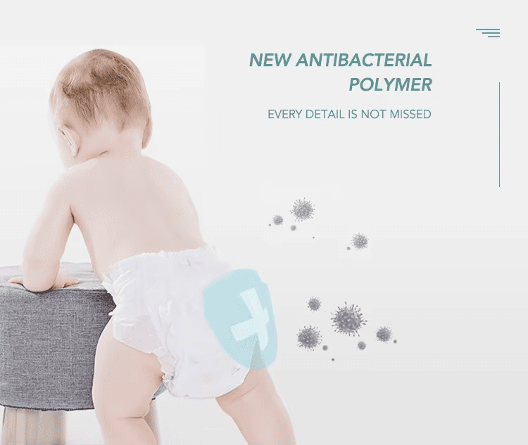 Loose baby diaper pants