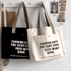 women's canvas tote bag