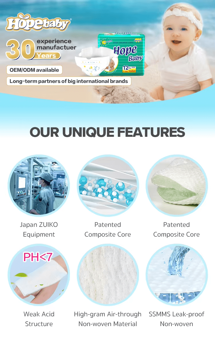 High Quality Baby Diapers