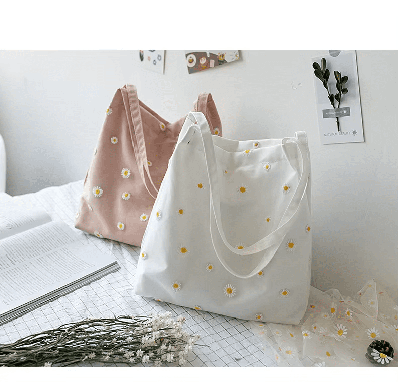 Daisy Shopping Tote Bag