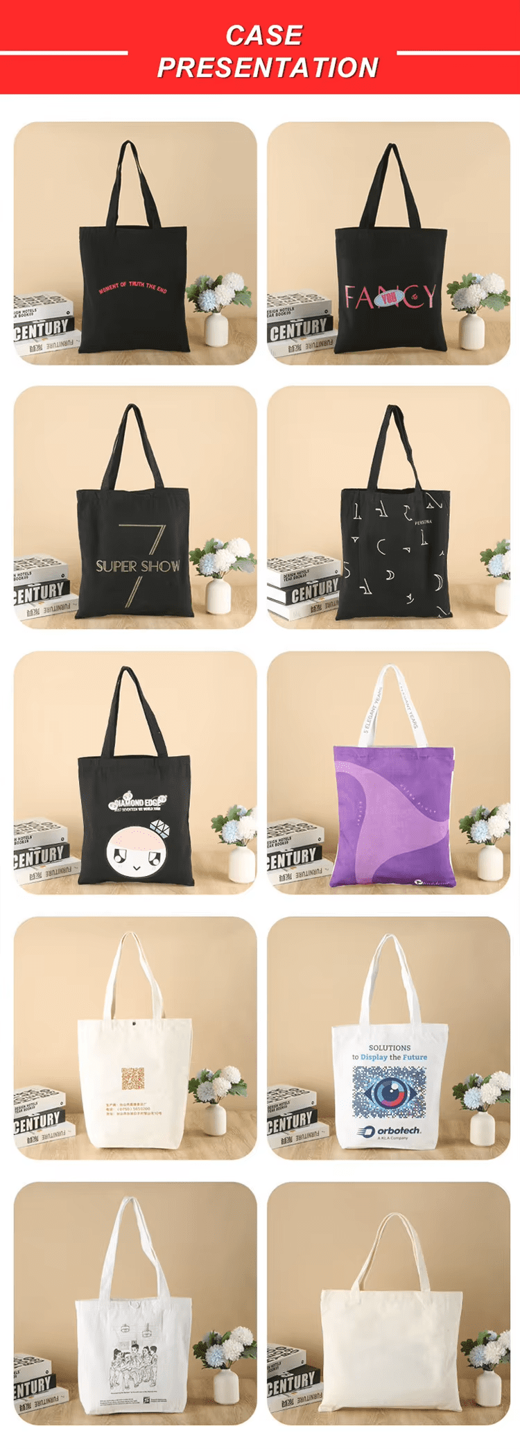 Customized shopping bags