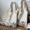 handle cotton tote bag