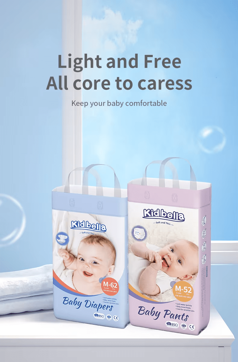 Baby diapers fit all sizes