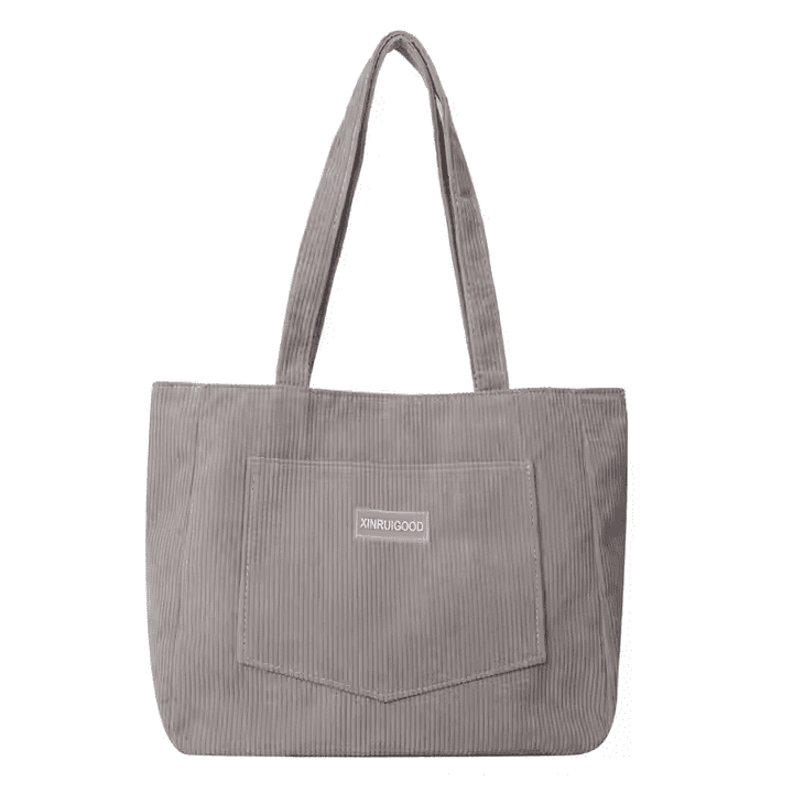 Corduroy Tote Bag