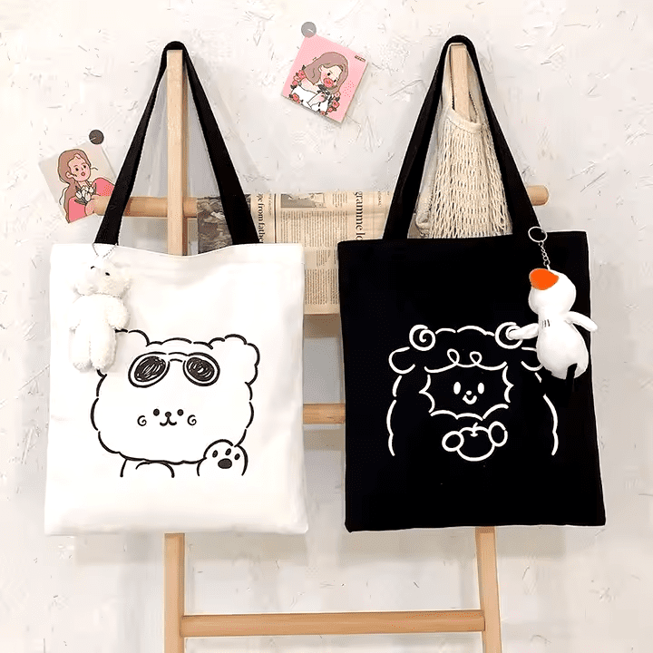 cotton canvas tote bags