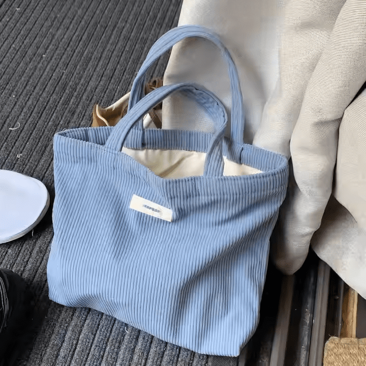 Corduroy Tote Bag