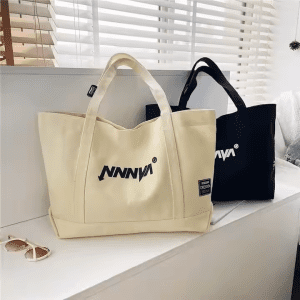 Cotton Canvas Tote Shopper Bags