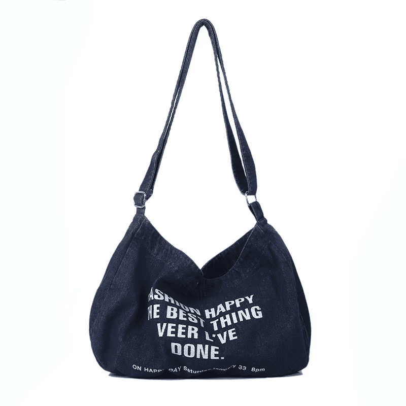 fashion Denim shopping bags