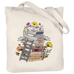 women cloth canvas cute tote bag