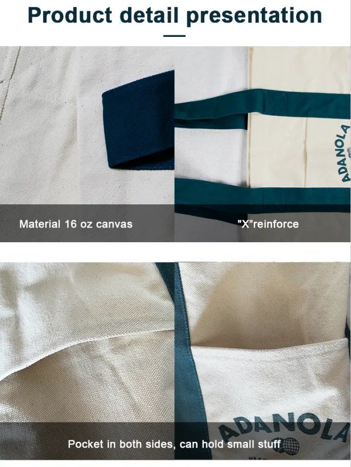 Canvas tote bags