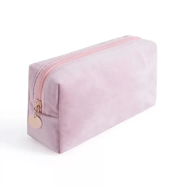 Suede Cosmetic Bag