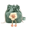 crossbody bucket bag