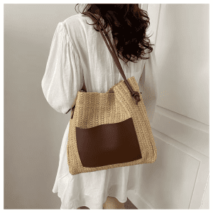 Straw Tote Bag