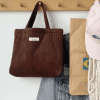 Corduroy Tote Bag