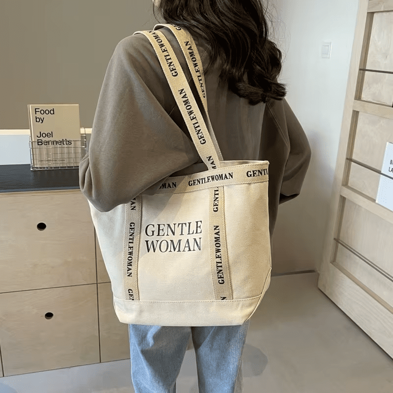 Cotton Large Tote Bag