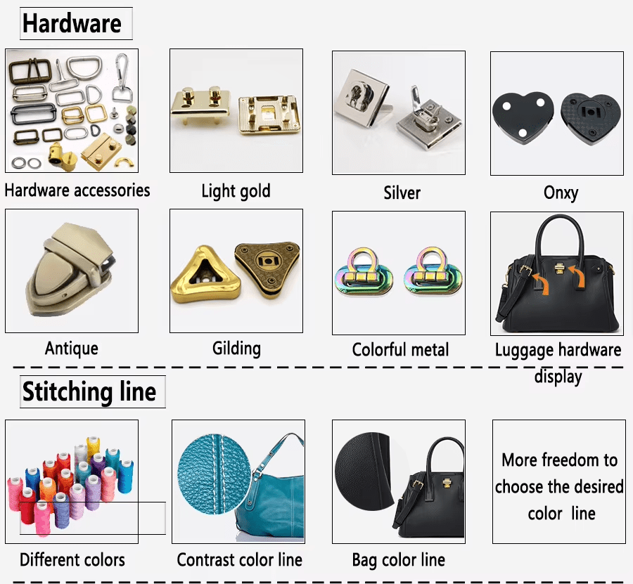 leather handbags