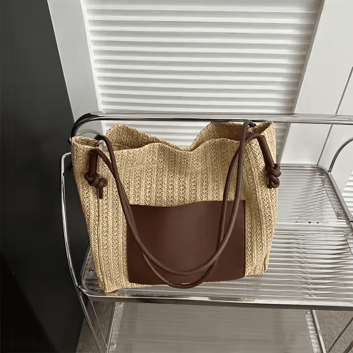 Straw Tote Bag