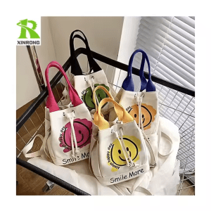 mini canvas tote bag