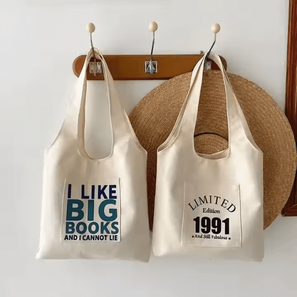 Print Canvas Tote Bag