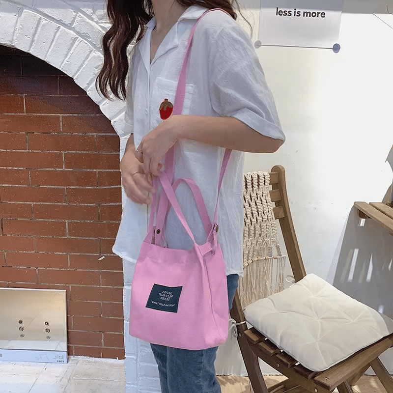 Cotton Crossbody Bag