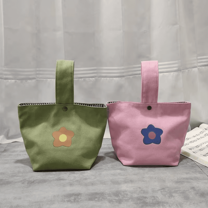 mini canvas tote bag