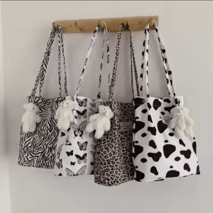 One-Shoulder Bucket Bag