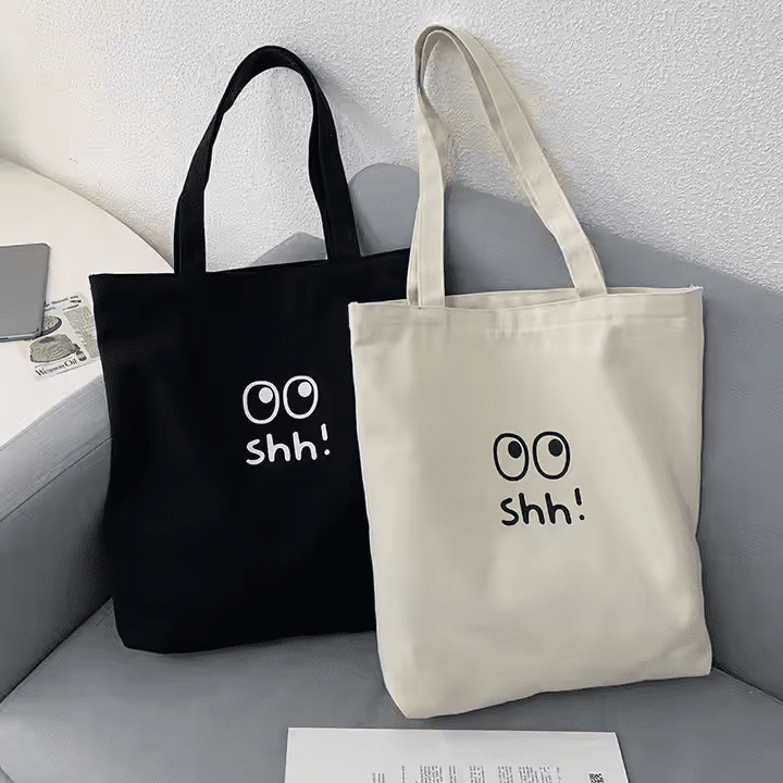 colored tote bags