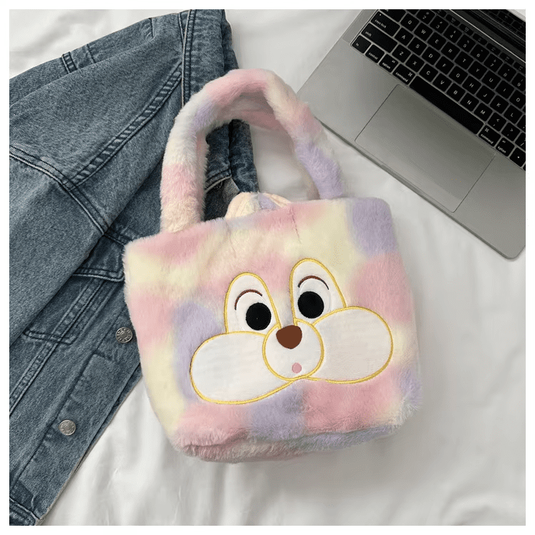 plush toy tote bag