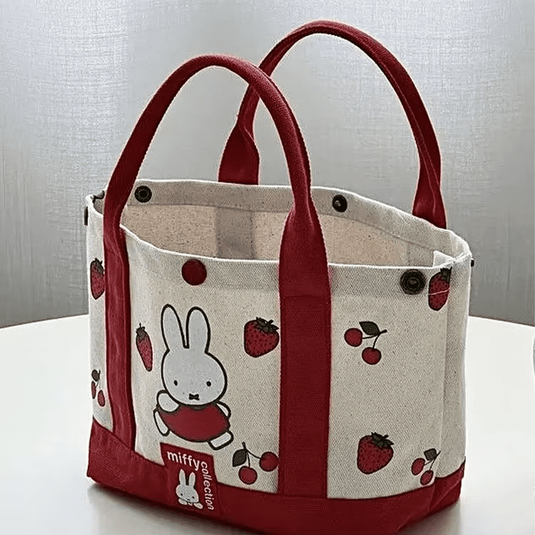 mini canvas tote bag