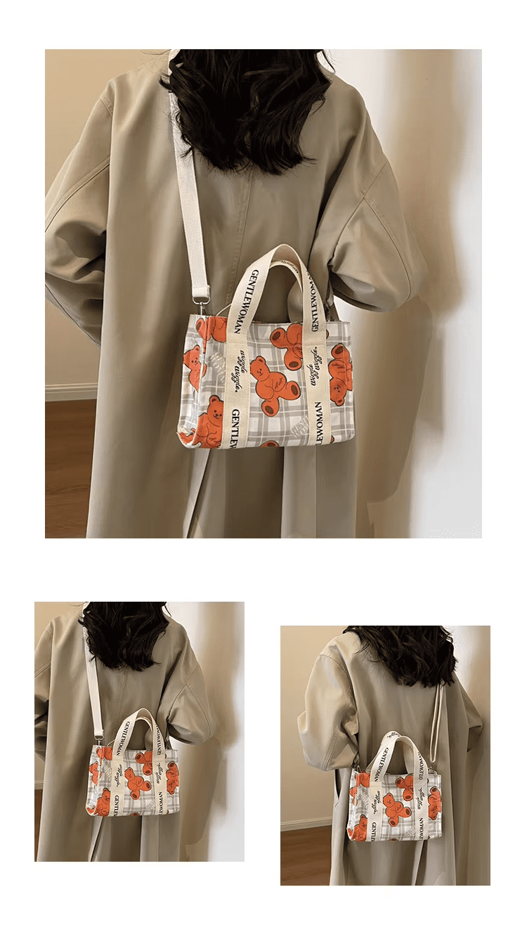 cartoon shoulder bag