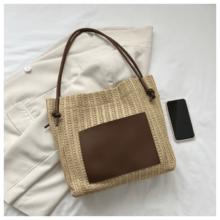 Straw Tote Bag