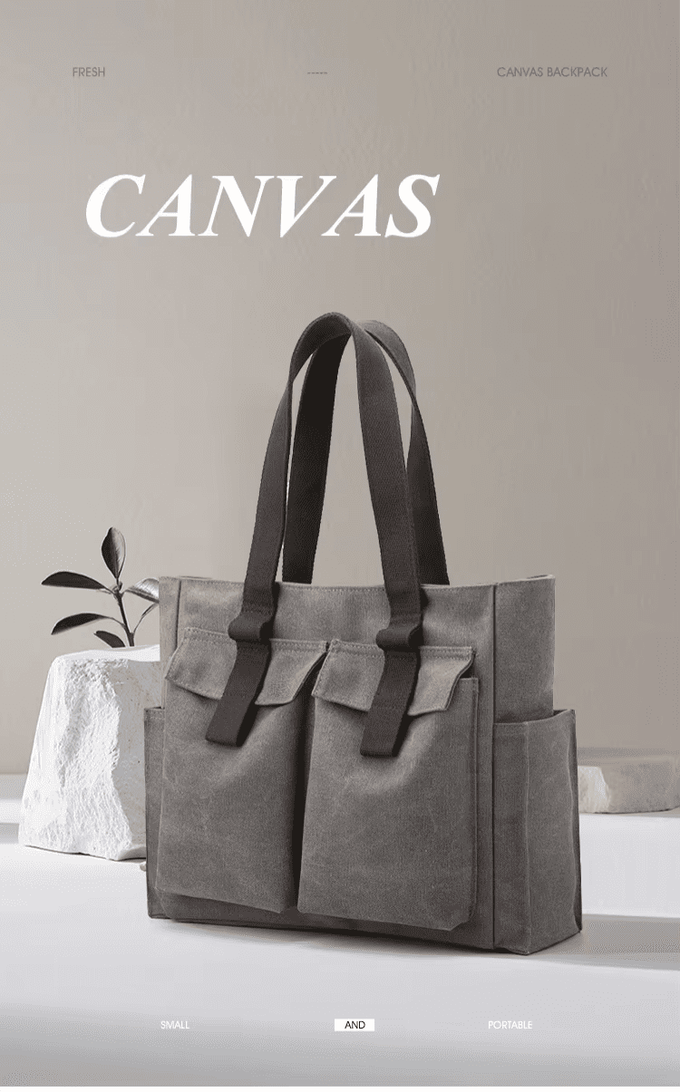 Canvas Shoulder Bag