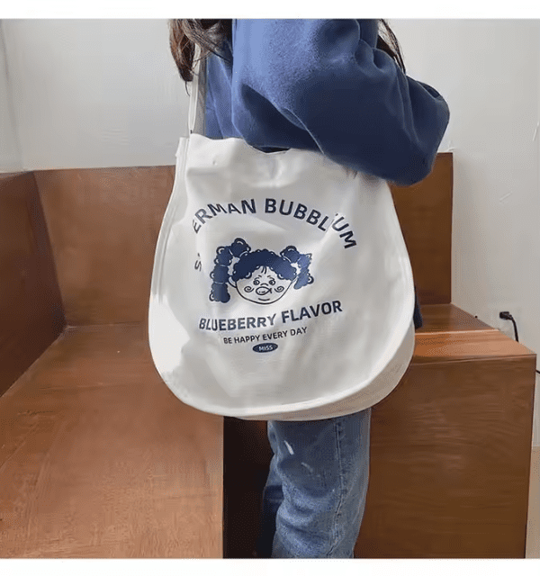 Casual Canvas Tote Bag